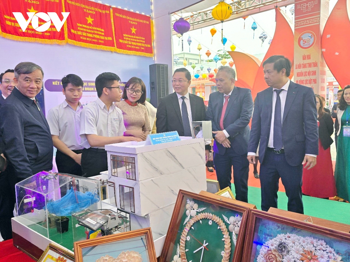 Triển lãm, trưng bày các thành tựu kinh tế - xã hội Quảng Nam sau 50 năm giải phóng